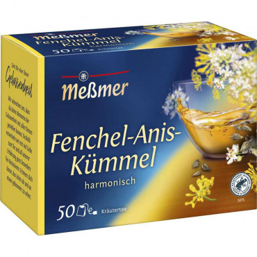 Kräutertee, Fenchel-Anis-Kümmel harmonisch