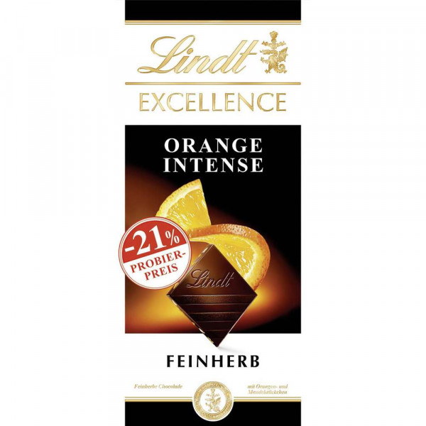Tafelschokolade Excellence, Orange
