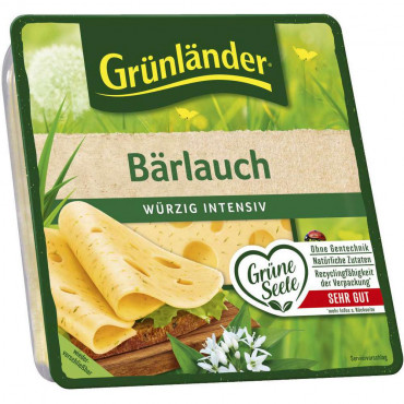Käsescheiben Bärlauch