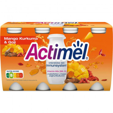 Actimel Trinkjoghurt, Mango-Kurkuma-Goji Beere