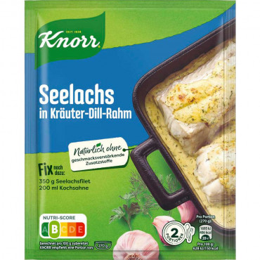 Fix Würzmischung Seelachs in Kräuter-Dill-Rahm