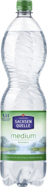 Mineralwasser, Medium (40 x 1.5 Liter)