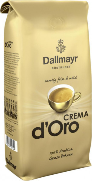 Kaffee Crema d'Oro Original, ganze Bohne (4 x 1 Kilogramm)