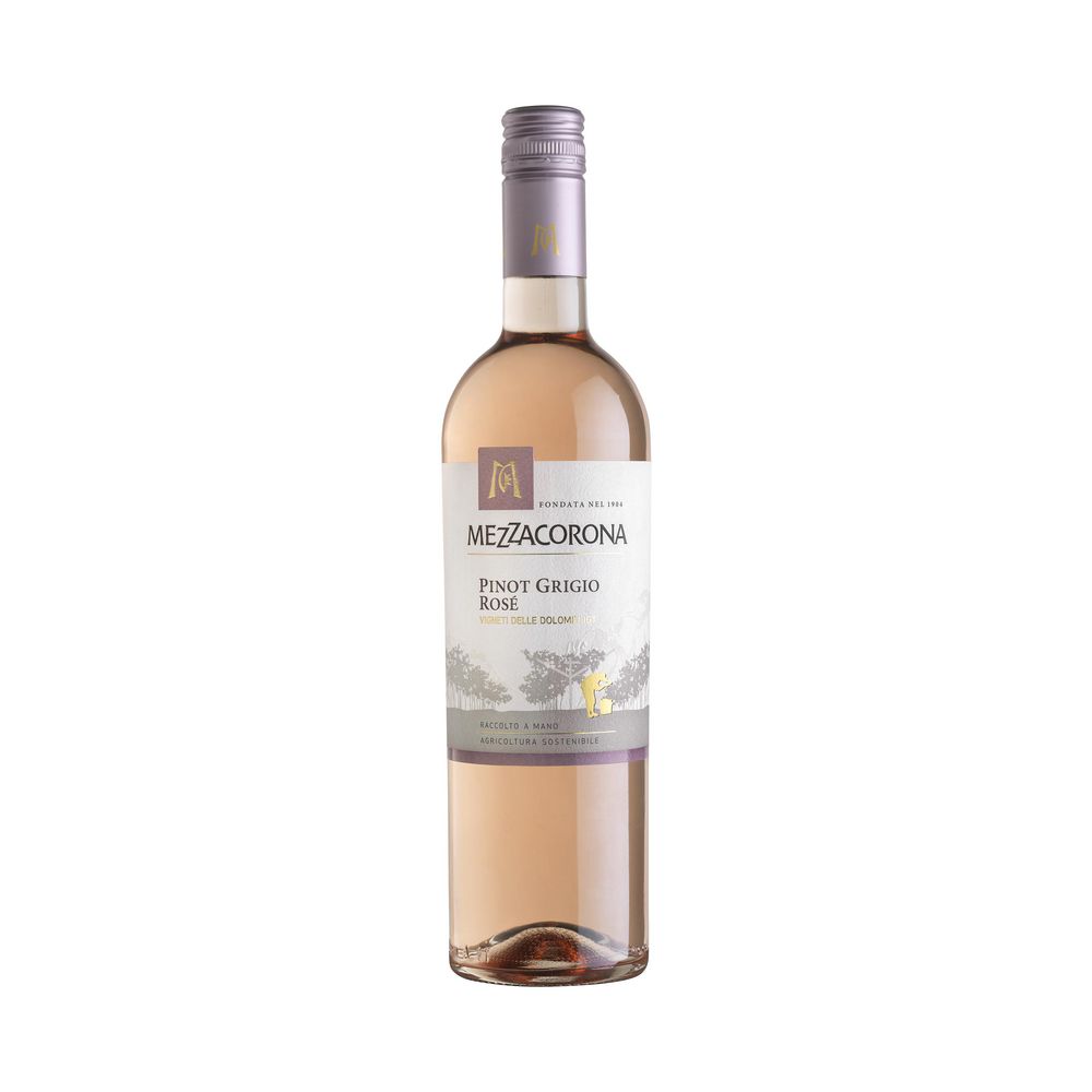 Mezzacorona Rosé, Grigio von Pinot trocken, Roséwein