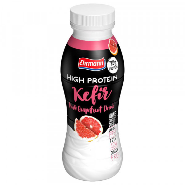 High Protein Drink Kefir, Pink Grapefruit
