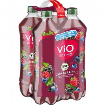Bio Limonade, Dark Berries (4x 1,000 Liter)