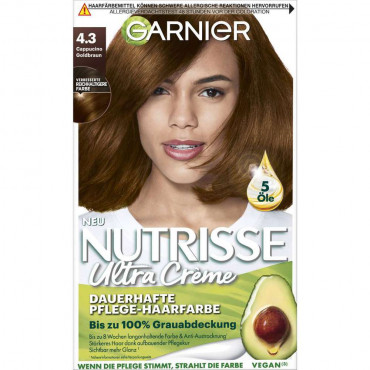 Haarfarbe-Creme Nutrisse, 43 Goldbraun