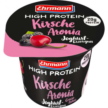 High Protein Joghurt, Kirsch-Aronia