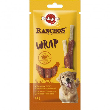 Hunde-Snack Ranchos, Wrap, Huhn