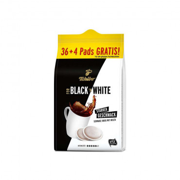 Kaffee-Pads, Black n White