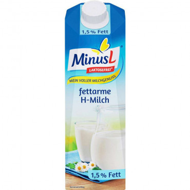 Fettarme H-Milch 1,5% Fett, laktosefrei