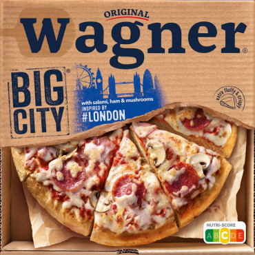 Big City Pizza London, tiefgekühlt