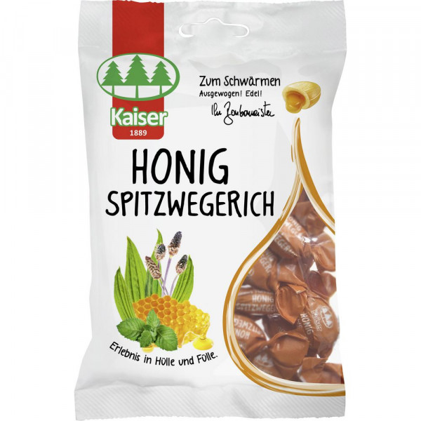 Bonbons, Honig/Spitzwegerich