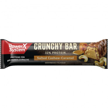 Protein-Riegel Crunchy Bar, Salted Cashew-Karamell