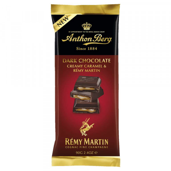 Tafelschokolade, Dark Chocolate, Creamy Caramel & Rémy Martin