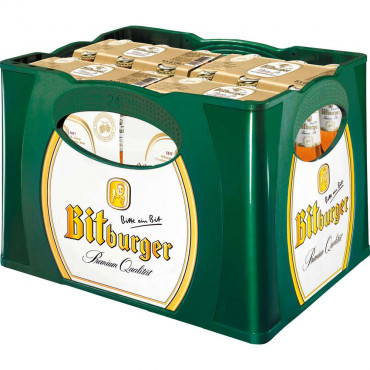Premium Pilsener Bier, 4,8 % (4x Träger in der Kiste zu je 6x 0,330 Liter)