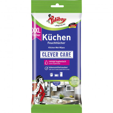 Küchen-Feuchttücher Clever Care, XXL