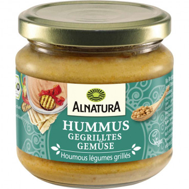 Bio Hummus, Gegrilltes Gemüse