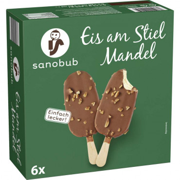 Stiel-Eis, Mandel