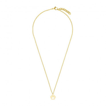 Damen Halskette mit Anhänger aus Edelstahl, vergoldet (4056866089761)