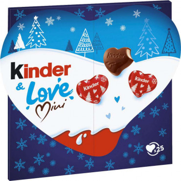 Kinder Love Mini-Schokoladenherze, Pralinen
