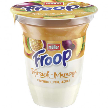 Froop Joghurt, Pfirsich/Maracuja