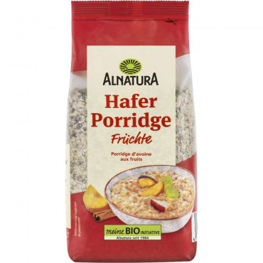Bio Frühstücksbrei Porridge, Früchte