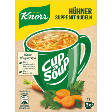 Gewürzmischung Cup a Soup, Hühnersuppe mit Nudeln