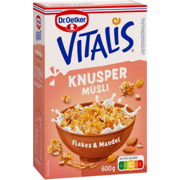 Knusper-Müsli Vitalis, Flakes & Mandel