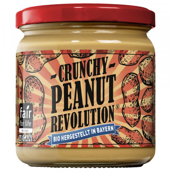 Brotaufstrich Crunchy Peanut Revolution