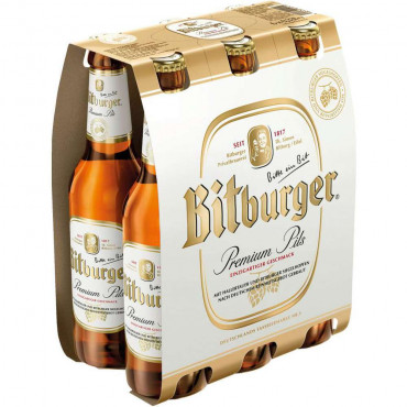 Premium Pilsener Bier, 4,8 % (6x 0,330 Liter)
