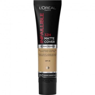 Make-Up Infaillible 24H Matte Cover, Golden Sun 260
