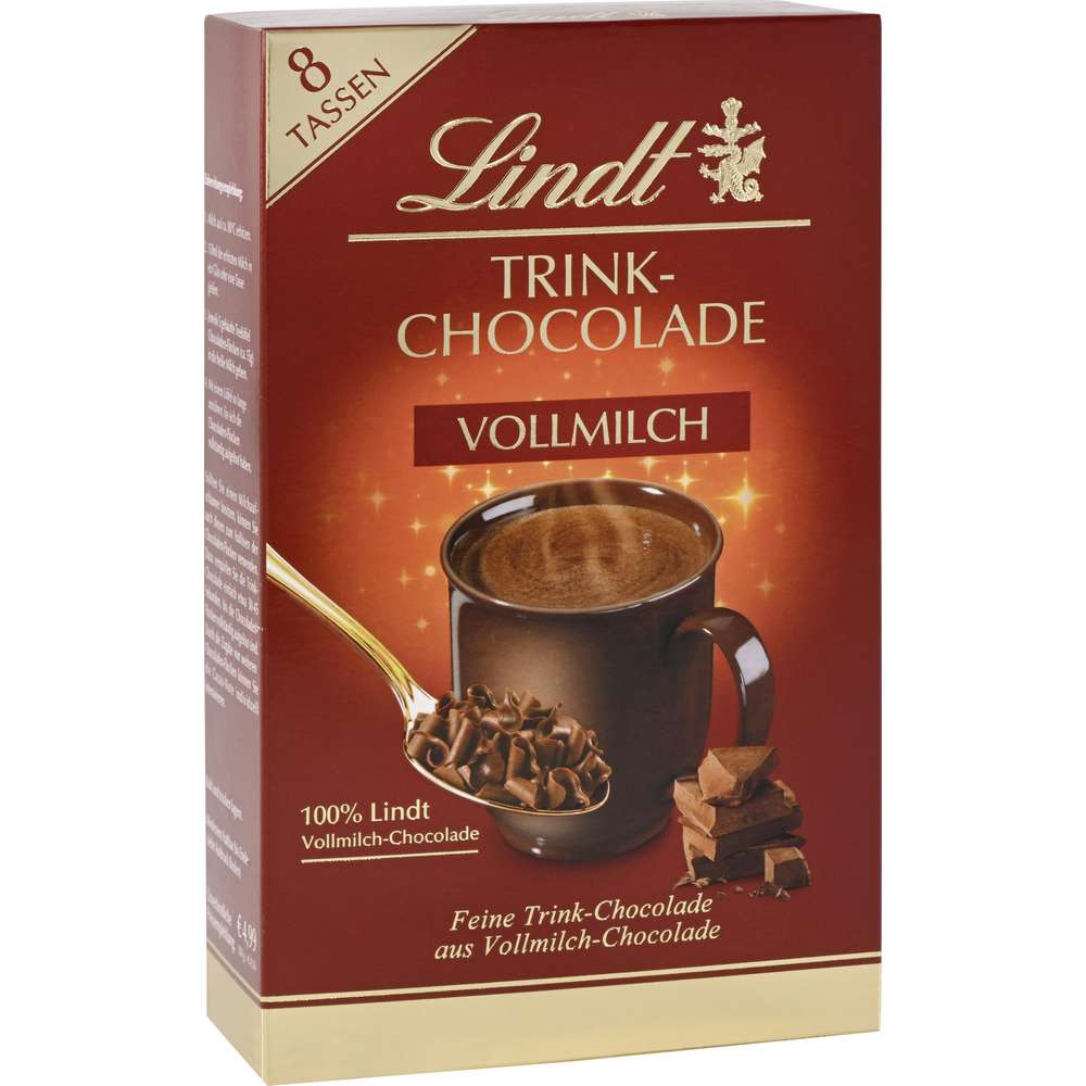 Trinkschokolade Vollmilch von Lindt ⮞ Mehr erfahren | Globus