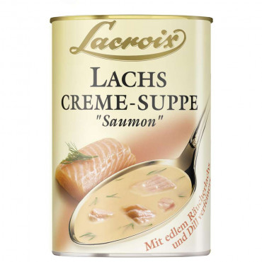 Lachs-Creme-Suppe Saumon