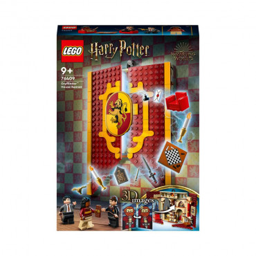 LEGO Harry Potter 76409 Hausbanner Gryffindor, Hogwarts 2in1 Spielzeug