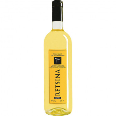 Retsina Yellow Label , Weißwein