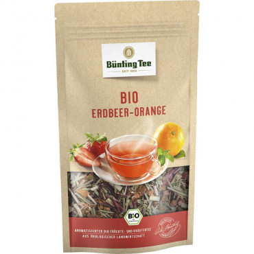 Bio Erdbeer-Orange Tee