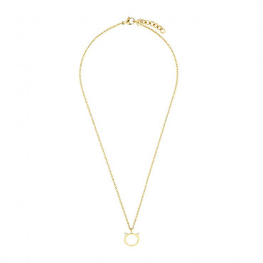 Damen Halskette aus Edelstahl, vergoldet (4056866089815)