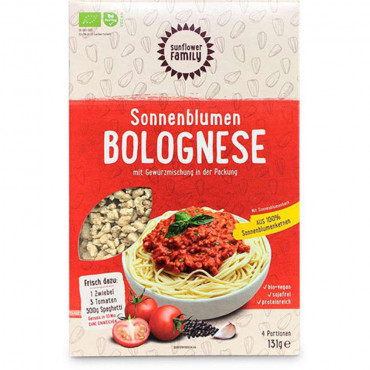 Bio Sonnenblumen-Bolognese