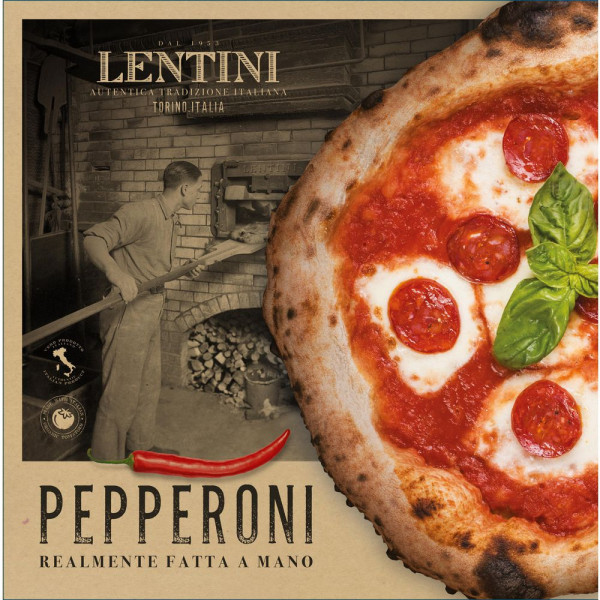 Pizza Pepperoni, tiefgekühlt