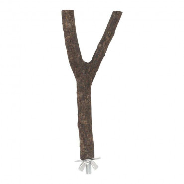 Vogel Y-Sitzstange Naturholz, 20cm