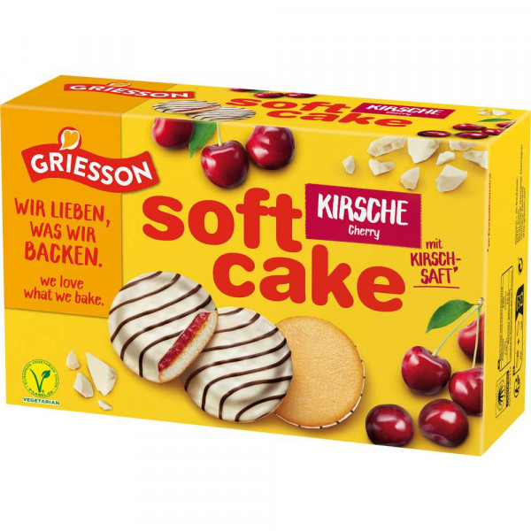 Soft Cake Kirsch Kekse