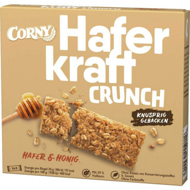 Müsliriegel Crunch, Hafer & Honig