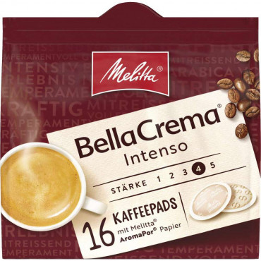 Kaffee Pads Bella Crema, Vollmundig & Intensiv