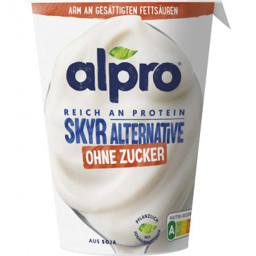 Soja-Joghurtalternative Skyr Style, Natur ohne Zucker