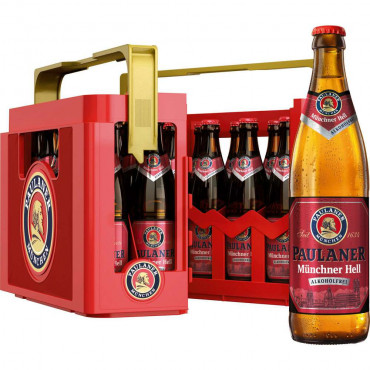 Münchner Hell Bier, alkoholfrei (20x 0,500 Liter)
