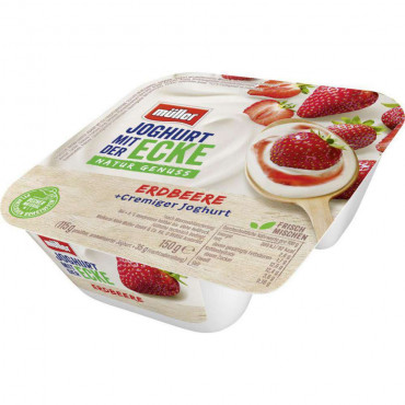 Joghurt mit der Ecke, Erdbeere