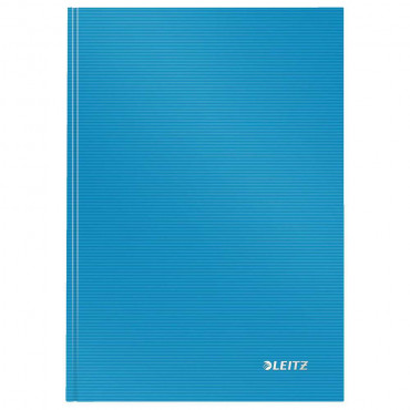 Notizbuch, Hardcover, A5, 80 Blatt, Kariert, Hellblau