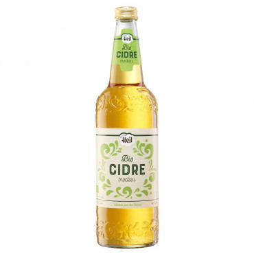 Bio Apfel-Cidre, trocken