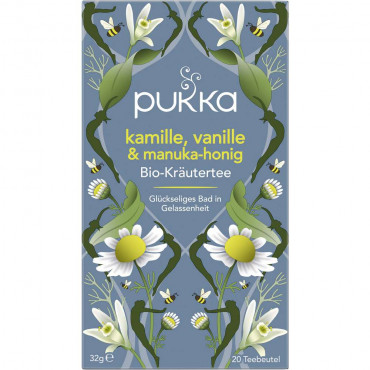 Bio Kräutertee, Vanille/Kamille/Honig